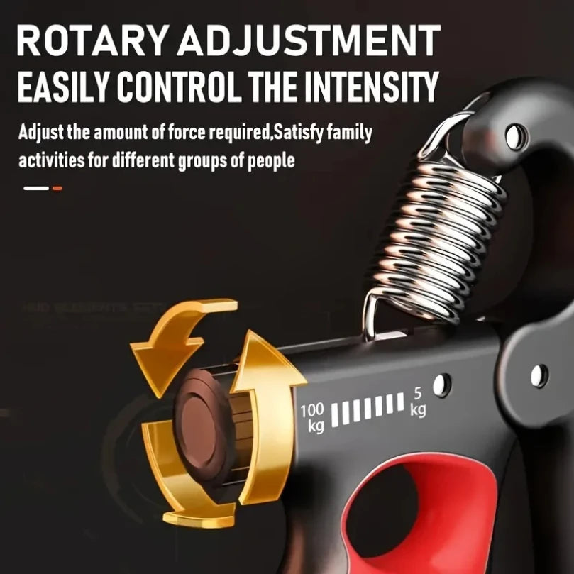 Adjustable 5-100kg Hand Strengthener