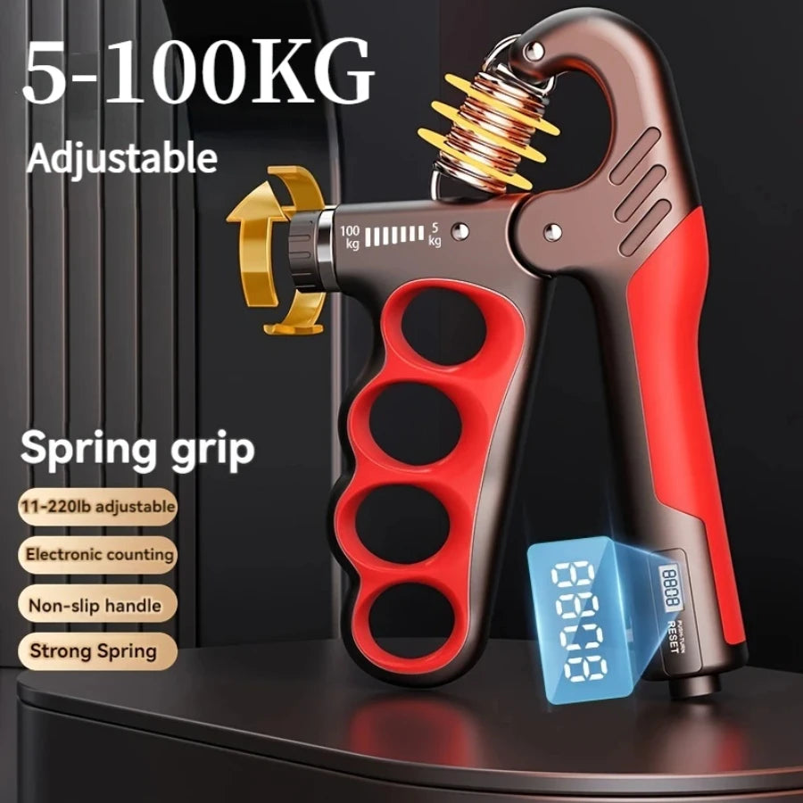 Adjustable 5-100kg Hand Strengthener